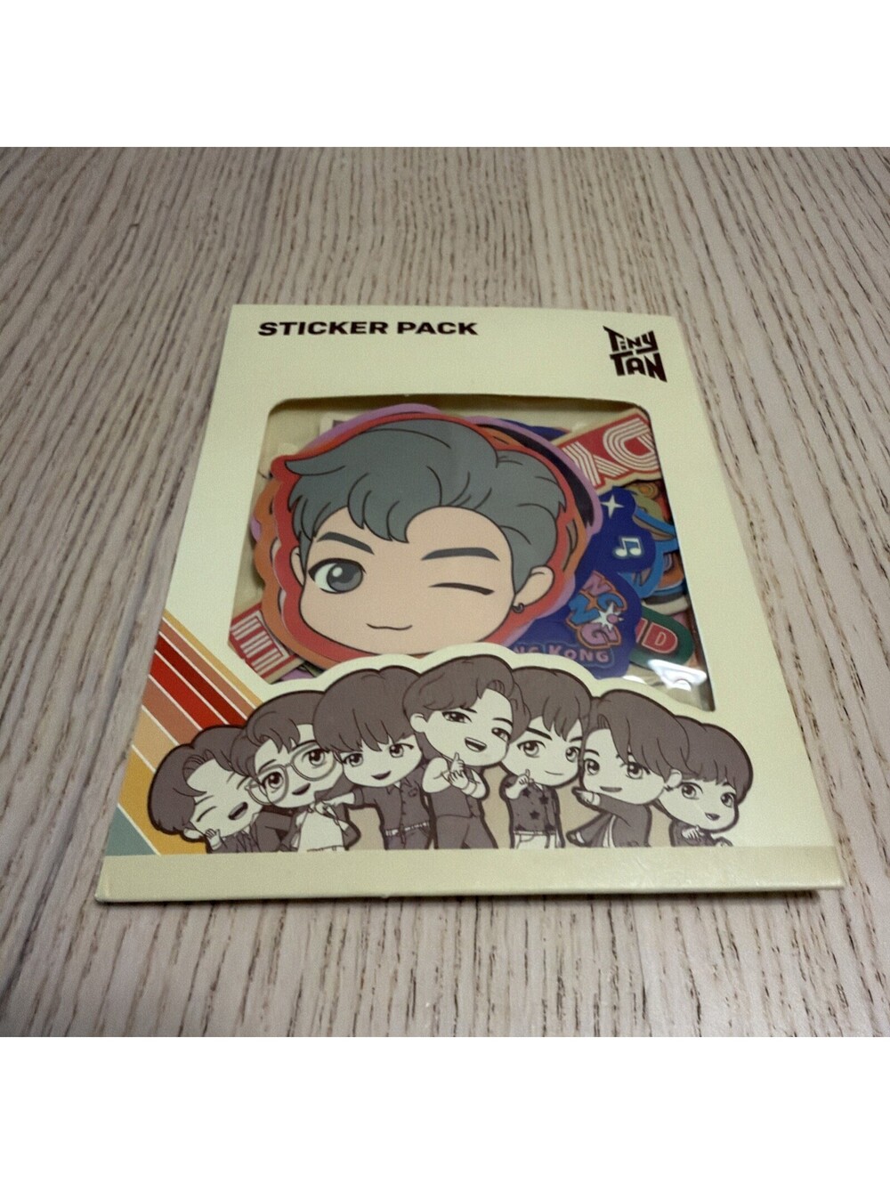BTS TinyTan Dynamite Sticker Pack Official Merch K-Pop New Sealed